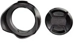 Hama Gegenlichtblende mit Objektivdeckel universal 52mm (93652)