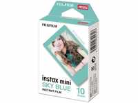 Fujifilm Instax Film Mini Sky Blue Frame (10 Bilder)