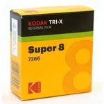 Kodak S8 Tri-X 200D 7266, 8mm x 15m Schmalfilm