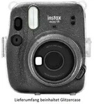 Fujifilm Instax Mini 11 Tasche glitter aus strapazierf&auml;higem Kunstleder