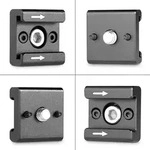 SmallRig 2060 Cold Shoe 2er Blitzschuh- Adapter-Set