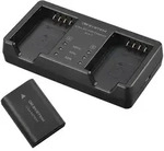 OM System SBCX-1 Akku und Ladeger&auml;t Set f&uuml;r BLX-1