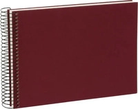 Goldbuch 20374, Goldbuch Bella Vista 24x17 cm, 40 wei&szlig;e Seiten, bordeaux,