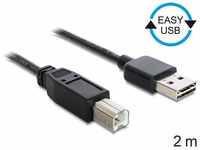 DeLock 83359, Delock EASY-USB 2.0 Typ-A m. > USB 2.0 Typ-B m. 2m, DeLOCK EASY-USB -