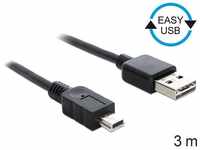 DeLock 83364, Delock EASY-USB 2.0 Typ-A m. > USB 2.0 Mini-B m., DeLOCK EASY-USB -