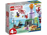 LEGO 6427556, LEGO Super Heroes 10790 Spideys Team an Green Goblins Leuchtturm