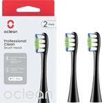 Oclean C04000270, Oclean B&uuml;rstenkopf Prof. Clean - Schwarz, 2er Pack