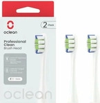 Oclean C04000269, Oclean B&uuml;rstenkopf Prof. Clean - Wei&szlig;, 2er Pack