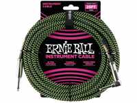 Ernie Ball EB6066 bk neongrün 7,62m WK-K