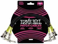 Ernie Ball EB6075 30cm Patchkabel 3er bk