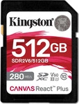 Kingston SDR2V6512GB, Kingston Canvas React Plus - Flash-Speicherkarte