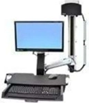 Ergotron 45272026, Ergotron Sit-Stand Combo Ablagefl&auml;chen-System - Befestigungskit