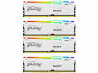 Kingston KF556C40BWAK4128, Kingston FURY Beast RGB - DDR5 - Kit - 128 GB: 4 x 32 GB