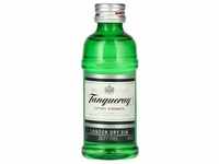 Tanqueray London Dry Gin Export Strength 0,05 Liter 47,3 % Vol., Grundpreis:...