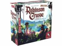 Pegasus Spiele 51941G, Pegasus Spiele Robinson Crusoe Deluxe Edition, Brettspiel,