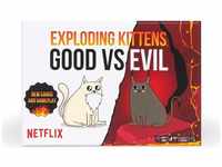 Asmodee EXKD0027, Asmodee EXKD0027 - Exploding Kittens: Good vs. Evil, für 2-5