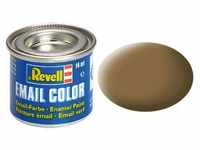 Revell 32182, Revell Email Color Dark-Earth (RAF), matt, 14ml, Modellbau-Farbe auf