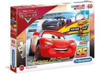 Clementoni 26973, Clementoni 26973 - Kinderpuzzle Disney Cars - 60 Teile