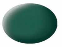 Revell 36148, Revell Aqua Color Seegrün, matt, 18ml, RAL 6028, Modellbau-Farbe auf