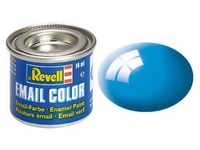 Revell 32150, Revell Email Color Lichtblau, glänzend, 14ml, RAL 5012,