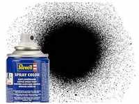Revell 34302, 34302 - Revell Spray Color Schwarz, seidenmatt, 100ml - Acryl