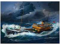 Revell 05204, Revell Modellbausatz , Northsea Fishing Trawler, 61 Teile, ab 10 Jahren