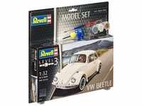 Revell 67681, Revell Modellbausatz mit Basiszubehör, VW Beetle, 24 Teile, ab 10