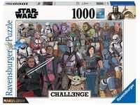 Ravensburger RAV16770, Ravensburger RAV16770 - Puzzle: Challenge Baby Yoda, 1000