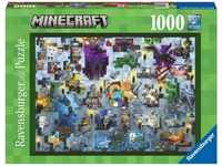 Ravensburger RAV17188, Ravensburger RAV17188 - Puzzle: Minecraft Mobs 1000 Teile DE