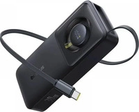 Baseus P10073701123-00, Baseus OS Free2Pull Powerbank, 10.000mAh, 70cm ausziehbares