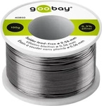 goobay 40850, goobay L&ouml;tzinn, bleifrei, &oslash;0,56mm, 100g Rolle