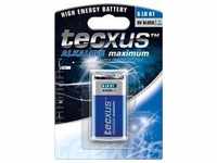 tecxus Batterie Alkaline 9V-Block