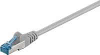 goobay 93741, goobay CAT 6a Netzwerkkabel, S/FTP, LS0H, grau - L&auml;nge: 2,0 m