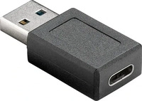 Frei 45400, Frei USB-C 3.0 Adapter, C Buchse - A Stecker, schwarz