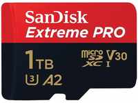 SanDisk Extreme Pro microSDXC A2 UHS-I U3 V30 200MB/s Speicherkarte + Adapter 1TB