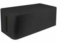 Logilink Kabelbox, groß / 407x157x133,5mm, schwarz