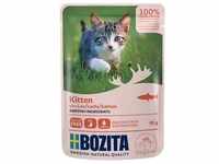 Bozita Häppchen in Soße Kitten 12 x 85 g - Lachs