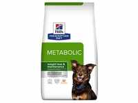 12kg Prescription Diet Metabolic Gewichtsmanagement mit Huhn Hill ́s Hundefutter