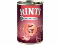 RINTI Singlefleisch Einzeldose 1 x 400 g - Rind pur (Hunde-Nassfutter),...