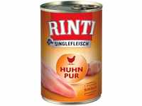 RINTI Singlefleisch Einzeldose 1 x 400 g - Huhn pur (Hunde-Nassfutter),...