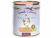 6 x 800 g Terra Canis Senior Getreidefrei Huhn mit Gurken, Kürbis und