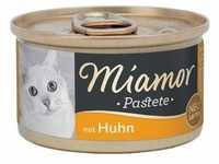 12 x 85g Pastete Huhn Miamor getreidefreies Katzenfutter nass
