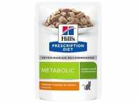 12 x 85g Metabolic (Huhn) Hill's Prescription Diet Katzenfutter nass