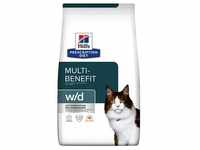 1,5kg Prescription Diet w/d Multi-Benefit mit Huhn Hill's Katzenfutter trocken
