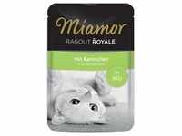 22 x 100g Ragout Royale Kaninchen in Jelly Miamor Katzenfutter nass