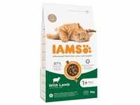 3kg Advanced Nutrition Adult Cat mit Lamm IAMS Katzenfutter trocken
