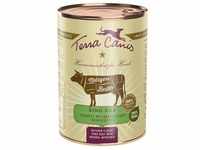 6 x 400g Metzgers Bestes Rind Pur Terra Canis Hundefutter nass