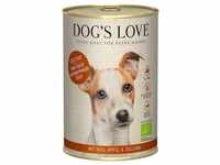 6x 400g Dog ́s Love Bio Rind Hundefutter nass
