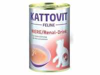 12x135 ml Kattovit Drink Niere/Renal mit Huhn Ergänzungsfutter für Katzen