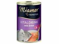 6 x 135 ml Trinkfein Vitaldrink Ente Miamor Katzensnack